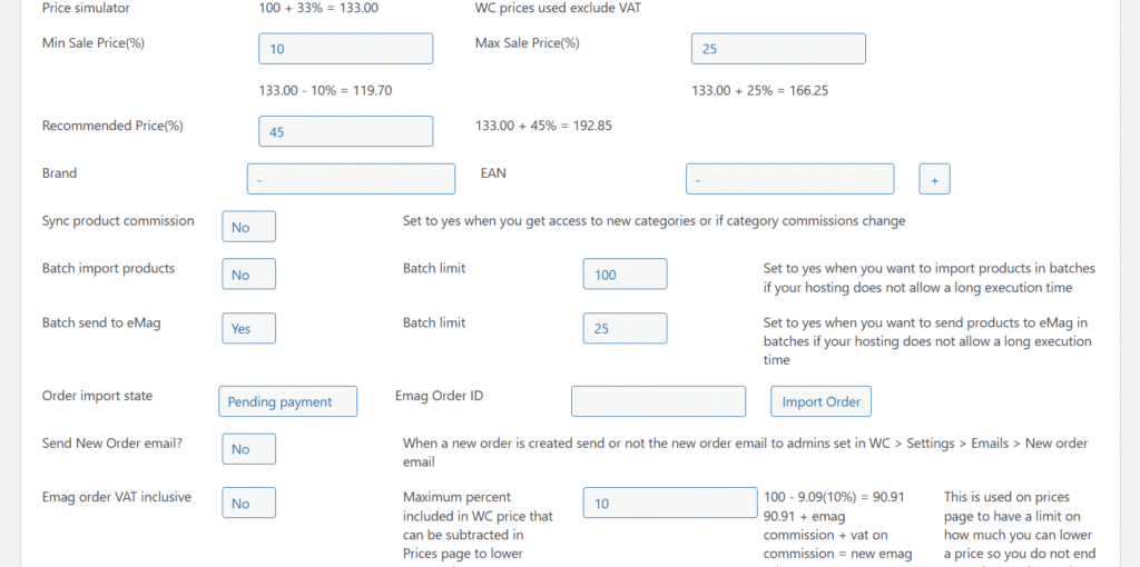bizzmags import order from emag marketplace