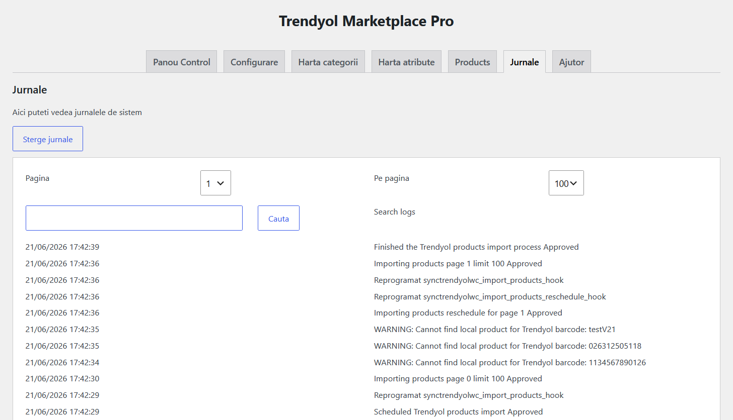 Jurnale Sync for Trendyol and WooCommerce